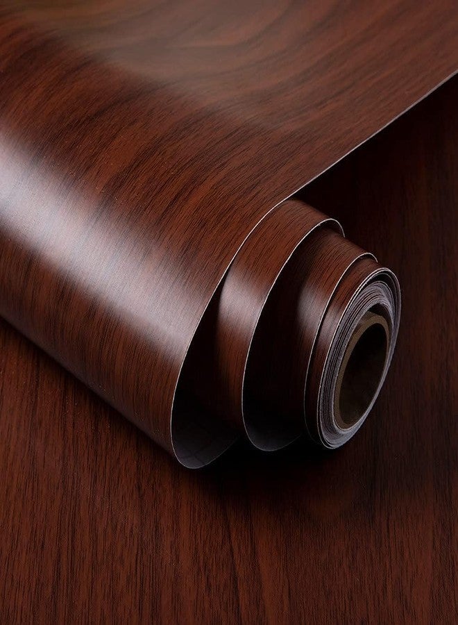 ANNACREATIONS Self Adhesive Waterproof (45 x 304 cm) Wood Wallpaper Wall Sticker for Living Room Hall Bedroom Decoration PVC Vinyl Wall Stickers - Image 1